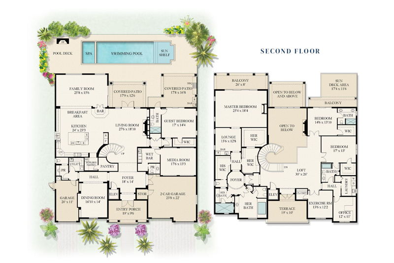 5 bedroom Single Family Residence at 2225 W Silver Palm Road, Royal Palm Yacht & Country Club, Boca Raton — photo 2