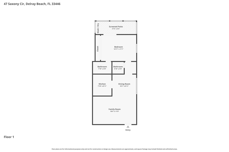 1 bedroom Condominium at 47 Saxony A, Kings Point Saxony Condos, Delray Beach — photo 2