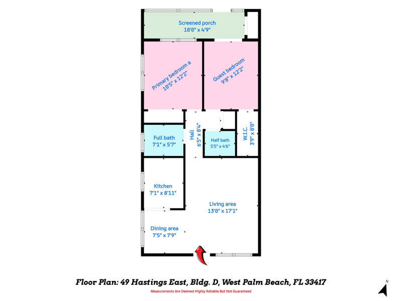 2 bedroom Condominium at 49 Hastings #D, Hastings Condos, West Palm Beach — photo 3
