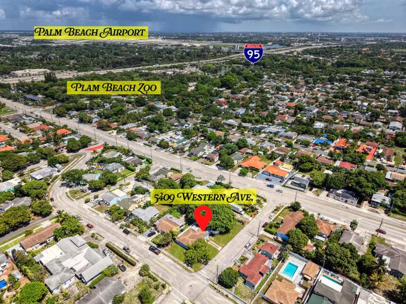 3 bedroom Single Family Residence at 5409 Western Avenue, El Monte Park, West Palm Beach — photo 1