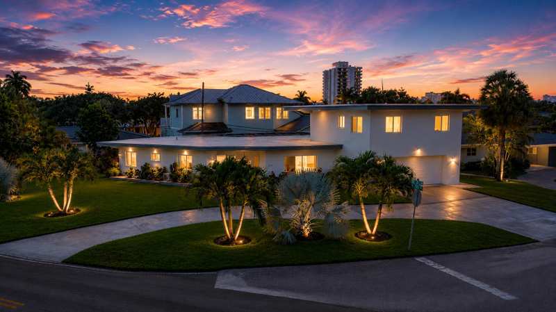 4 bedroom Single Family Residence at 2812 NE 27th Street, Lighthouse Point First Sec, Lighthouse Point — photo 1