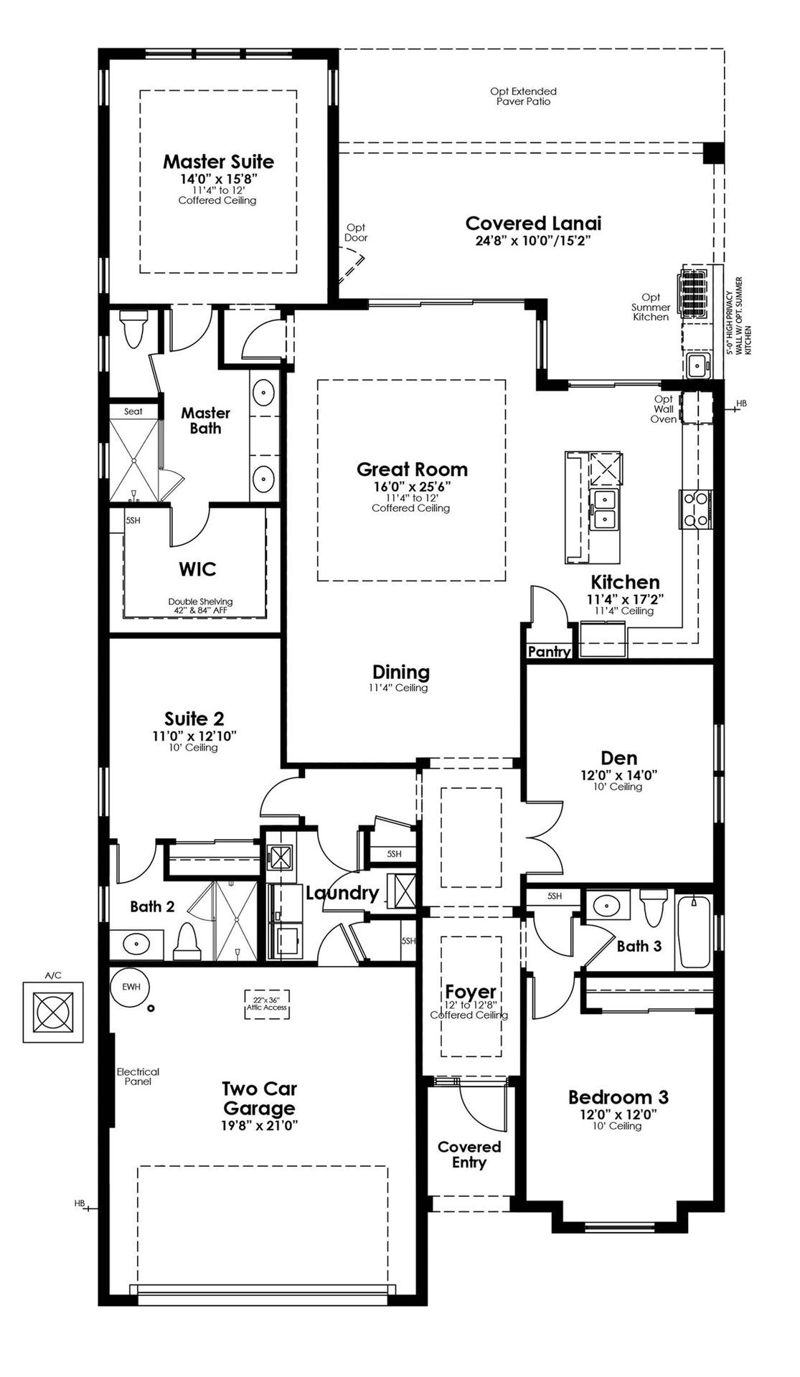 3 bedroom Single Family Residence at 11340 SW Lunata Way, Verano South Pud 1 - Pod B - Plat No. 1, Port St. Lucie — photo 3