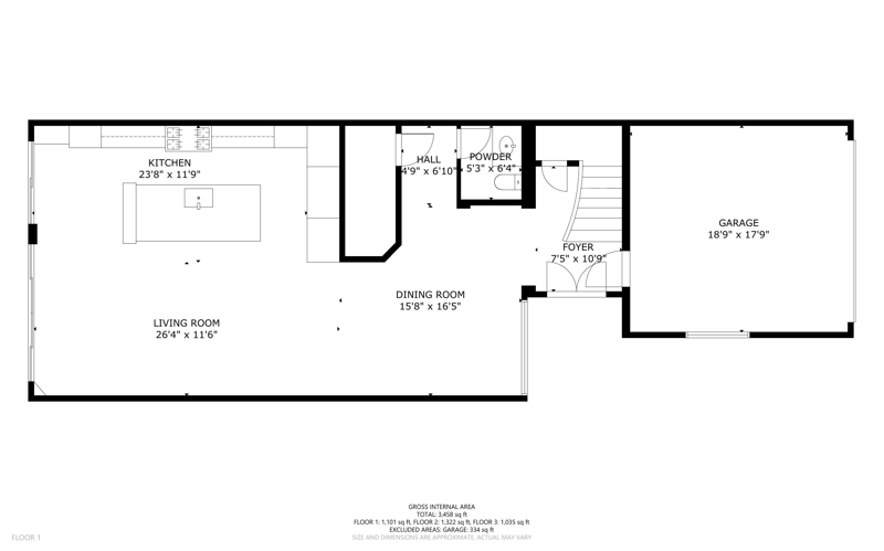 4 bedroom Townhouse at 449 NE 19th Avenue, Amended Plat Of Blks 12 13 & 14, Deerfield Beach — photo 2