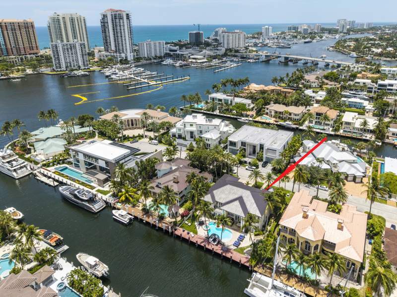 7 bedroom Single Family Residence at 7 Pelican Drive, PELICAN ISLE, Fort Lauderdale — photo 2