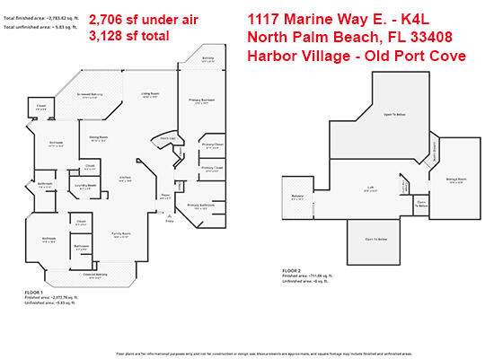 3 bedroom Condominium at 1117 Marine Way #K4l, Old Port Cove Harbor Village Condo, North Palm Beach — photo 3
