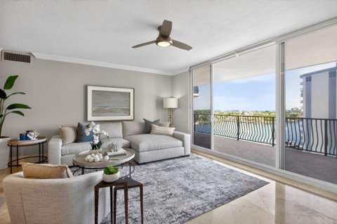 100 S Birch Road #1003F, home for sale on S Birch Road
