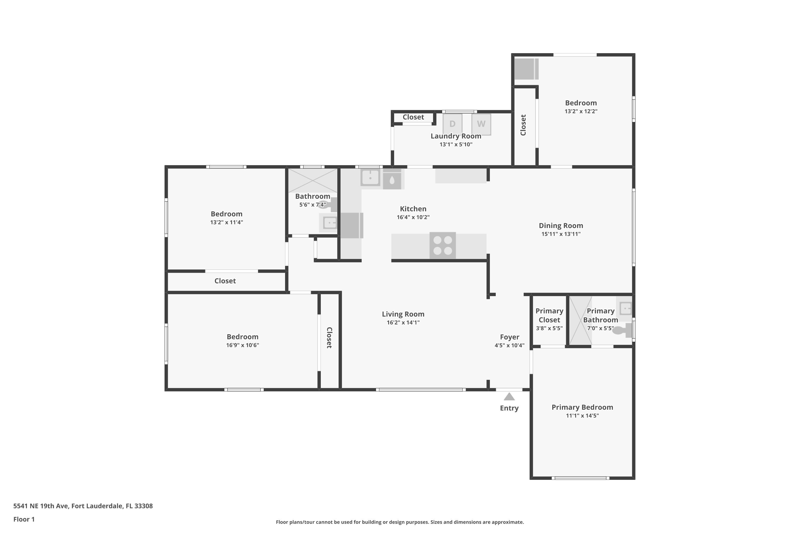 4 bedroom Single Family Residence at 5541 NE 19th Avenue, Coral Ridge Add, Fort Lauderdale — photo 3
