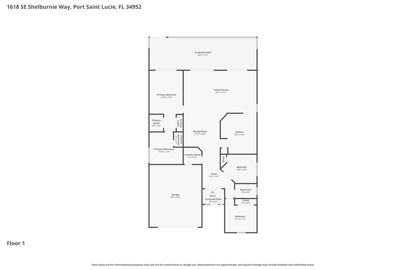 3 bedroom Single Family Residence at 1618 SE Shelburnie Way, Highland Glen, Port St. Lucie — photo 2