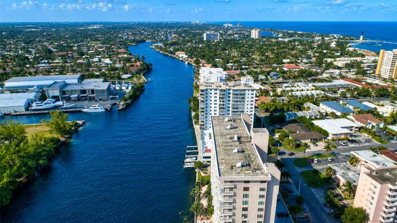 2 bedroom Condominium at 1505 N Riverside Drive #1002, Intracoastal Tower, Pompano Beach — photo 3