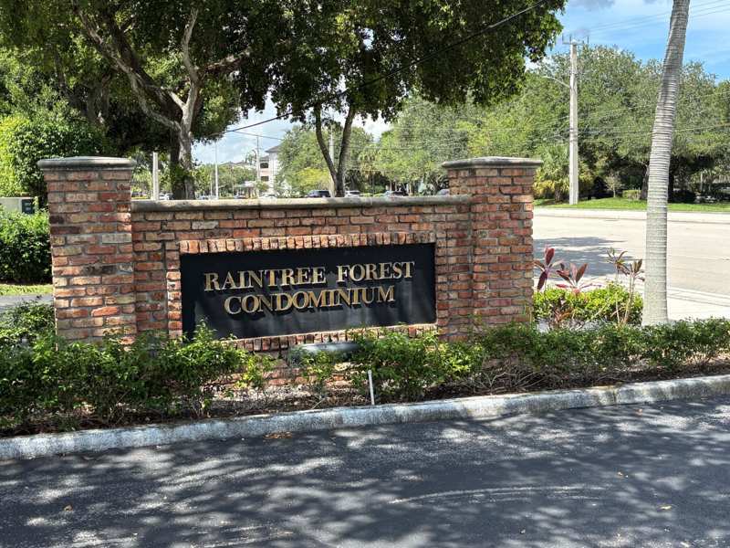 2 bedroom Condominium at 301 N Pine Island Road #105, Raintree Forest Condo, Plantation — photo 1