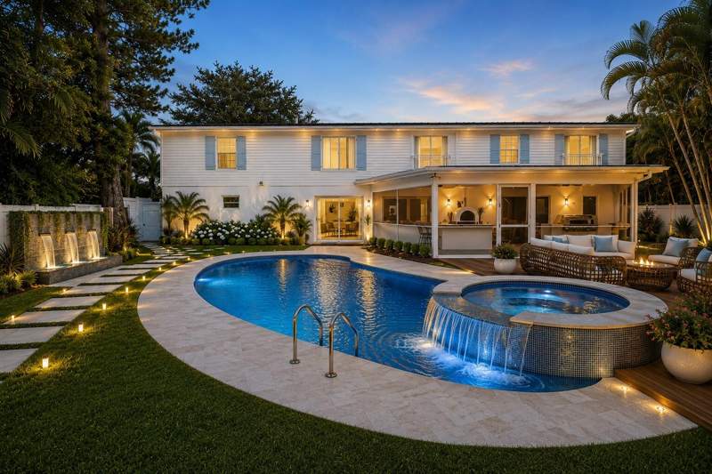 5 bedroom Single Family Residence at 342 N Fairway, Tequesta Country Club, Tequesta — photo 2