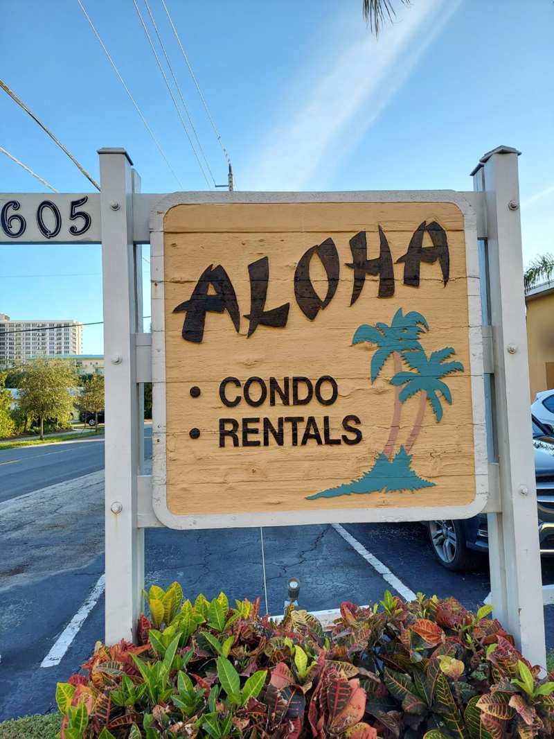 1 bedroom Condominium at 605 N Riverside Drive #12A, Aloha Condo, Pompano Beach — photo 1