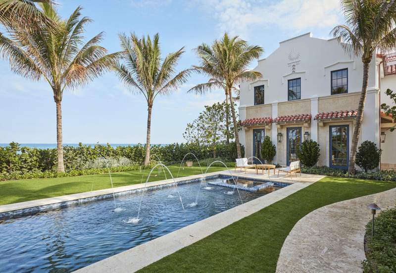 5 bedroom Single Family Residence at 456 S Ocean Boulevard, Villa Marine, Palm Beach — photo 1