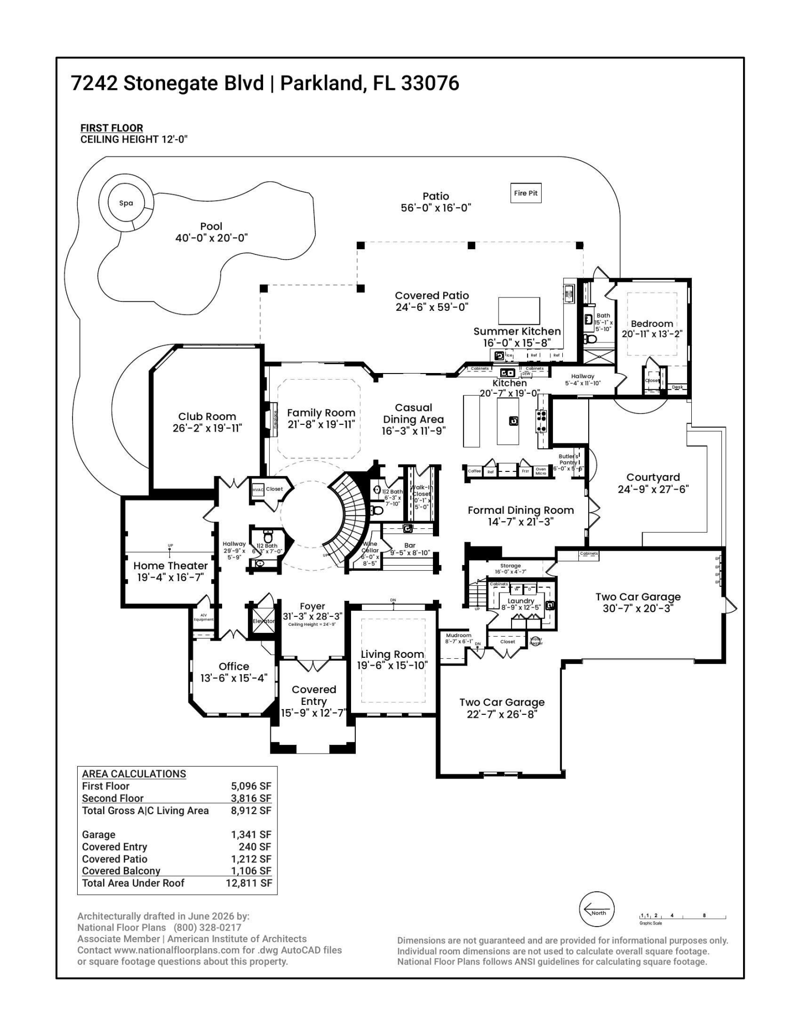 5 bedroom Single Family Residence at 7242 Stonegate Boulevard, Parkland Golf & Country Club, Parkland — photo 2