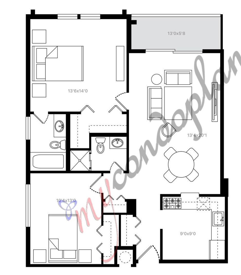 2 bedroom Condominium at 1800 N Andrews Avenue #2A, Drake Tower Condo, Fort Lauderdale — photo 2