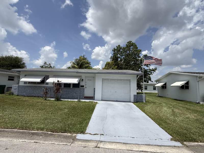 2 bedroom Single Family Residence at 1625 NW 66th Terrace, Paradise Gardens Sec 2, Margate — photo 1