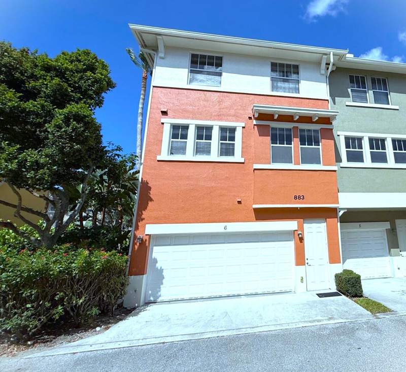 4 bedroom Townhouse at 883 Millbrae Court #6, Cityside Condo, West Palm Beach — photo 5
