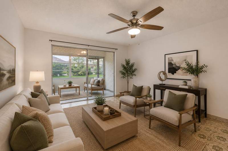 2 bedroom Villa at 1043 NW 85th Avenue #B-4, Lauderdale West Condo No I, Plantation — photo 3