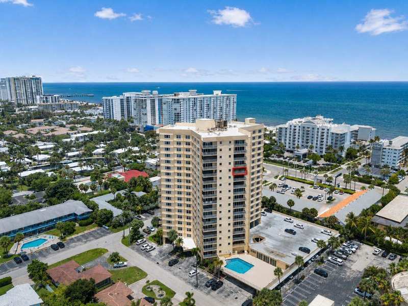 1 bedroom Condominium at 1200 Hibiscus Avenue #1406, Aristocrat Ocean And, Pompano Beach — photo 1