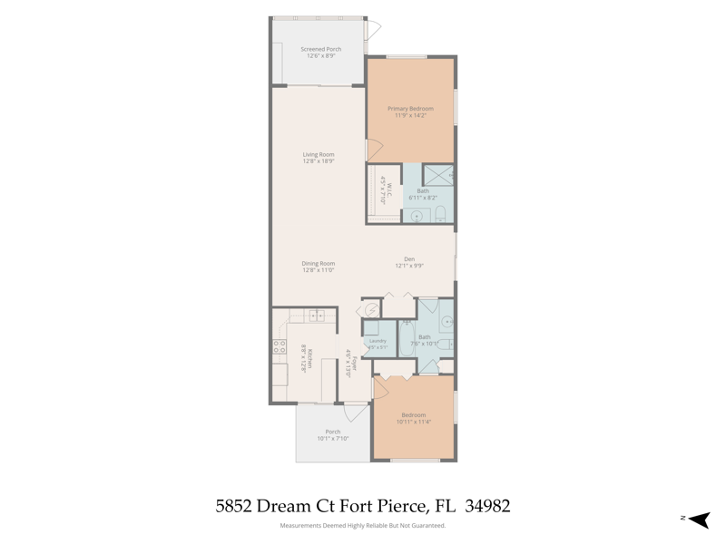 2 bedroom Condominium at 5852 Dream Court #35D, The Grove Condominium Section 1, Fort Pierce — photo 3