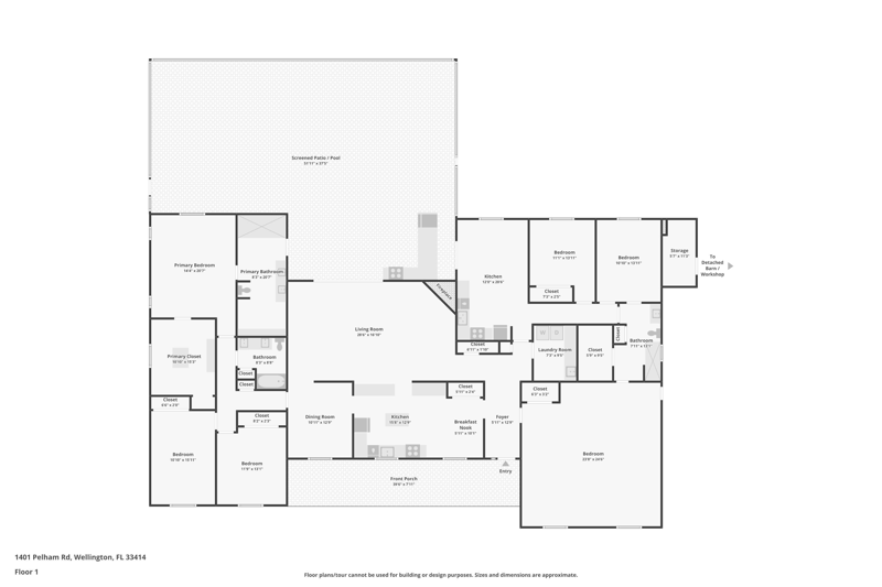 5 bedroom Single Family Residence at 1401 Pelham Road, Paddock Park 2 Of Wellington, Wellington — photo 2
