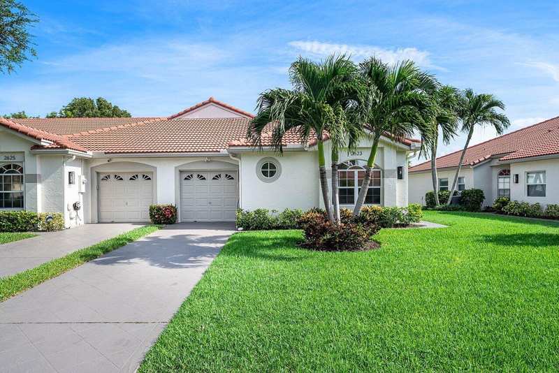 3 bedroom Villa at 2623 Spiceberry Lane, Quail Run Villas, Boynton Beach — photo 1