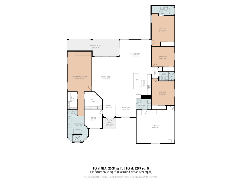 5 bedroom Single Family Residence at 19921 Skyhawk Lane, Deer Run, The Acreage — photo 3