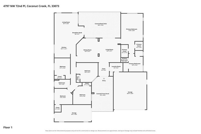 5 bedroom Single Family Residence at 4797 NW 72nd Place, Hidden Lake, Coconut Creek — photo 2