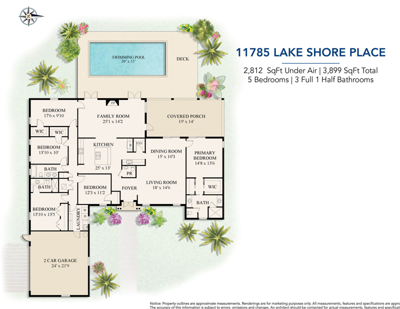 5 bedroom Single Family Residence at 11785 Lake Shore Place, Hidden Key, North Palm Beach — photo 2