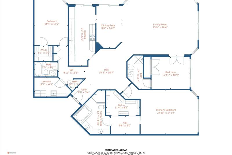 3 bedroom Condominium at 1401 S Ocean Boulevard #1010, Mayfair Of Boca Raton Condo, Boca Raton — photo 2