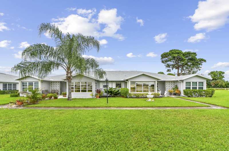 1 bedroom Villa at 14519 Canalview Drive #C, High Point Of Delray West, Delray Beach — photo 1
