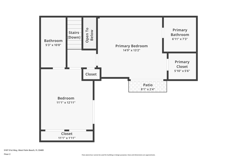 2 bedroom Townhouse at 5107 51st Way, Village Of Sandalwood Lakes South, West Palm Beach — photo 4