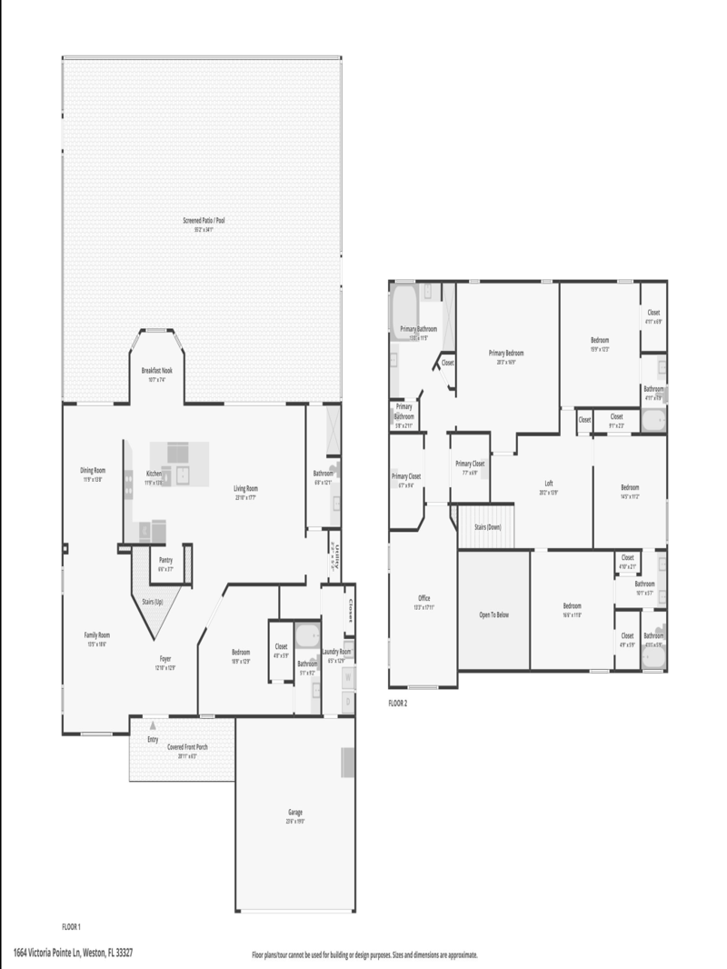 5 bedroom Single Family Residence at 1664 Victoria Pointe Lane, Sector 7-Parcel W, Weston — photo 2