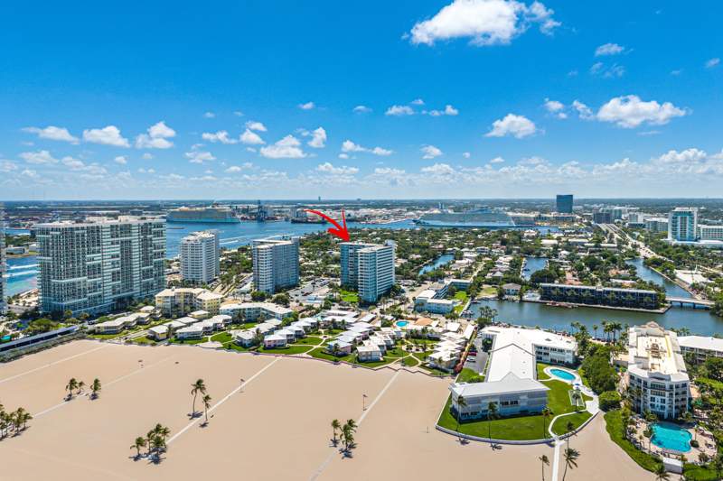 3 bedroom Stock Cooperative at 1900 S Ocean Drive #812, Breakwater Towers Co-op, Fort Lauderdale — photo 4