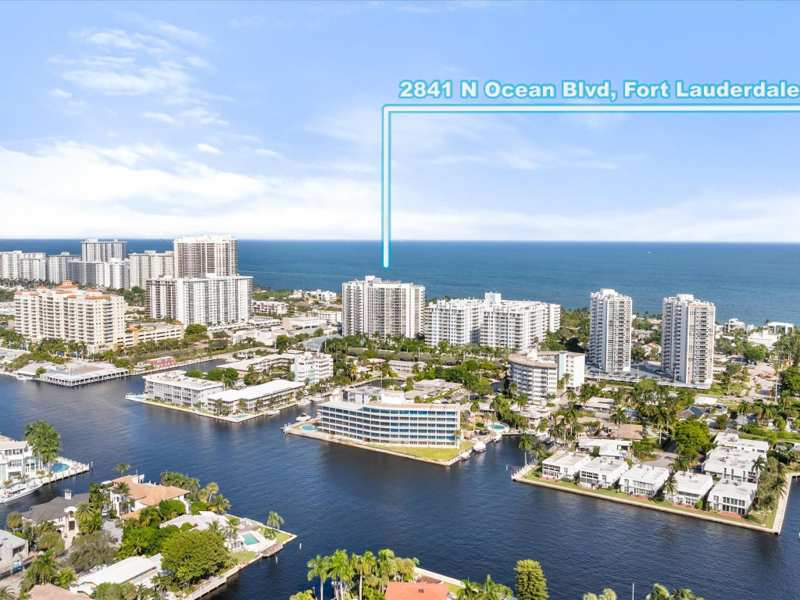2 bedroom Condominium at 2841 N Ocean Boulevard #1407, Vantage View Condo, Fort Lauderdale — photo 1