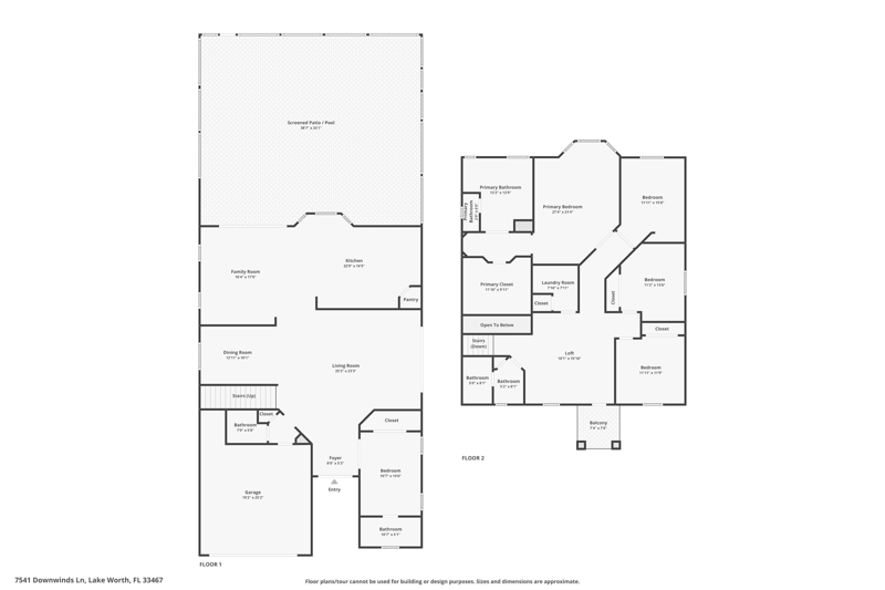 5 bedroom Single Family Residence at 7541 Downwinds Lane, Smith Dairy West 8, Lake Worth — photo 2