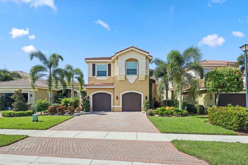 5 bedroom Single Family Residence at 8160 Cantabria Falls Drive, Trails At Canyon, Boynton Beach — photo 1