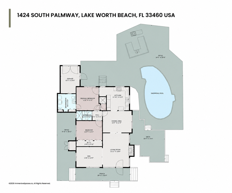 2 bedroom Single Family Residence at 1424 S Palmway, Lake Worth Town Of Add 1, Lake Worth Beach — photo 2
