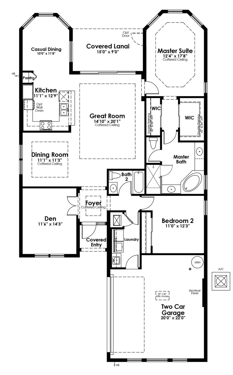 2 bedroom Single Family Residence at 23038 SW Accesi Way, Verano Pud No 1 Plat No 19, Port St. Lucie — photo 2