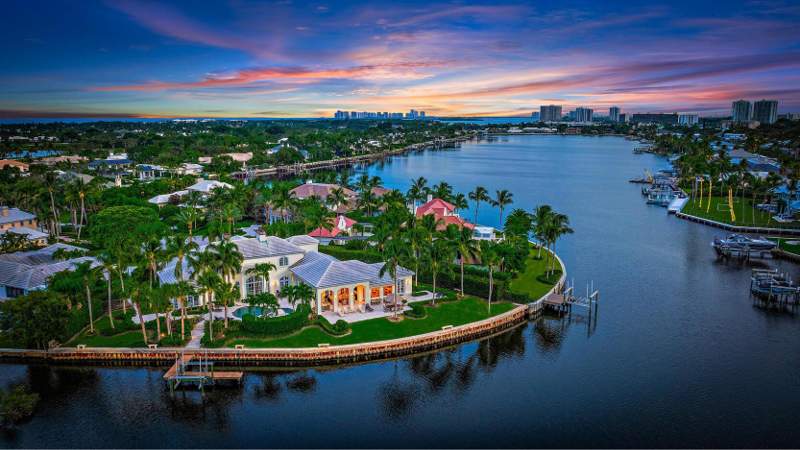 5 bedroom Single Family Residence at 1327 LAKE WORTH Lane, OLD PORT VILLAGE 2, North Palm Beach — photo 1