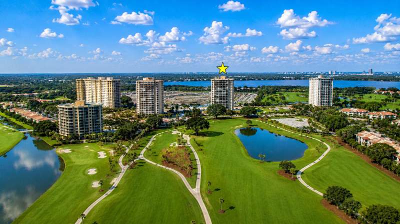 2 bedroom Condominium at 2400 Presidential Way #1105, Lands Of The President Condo 3, West Palm Beach — photo 2