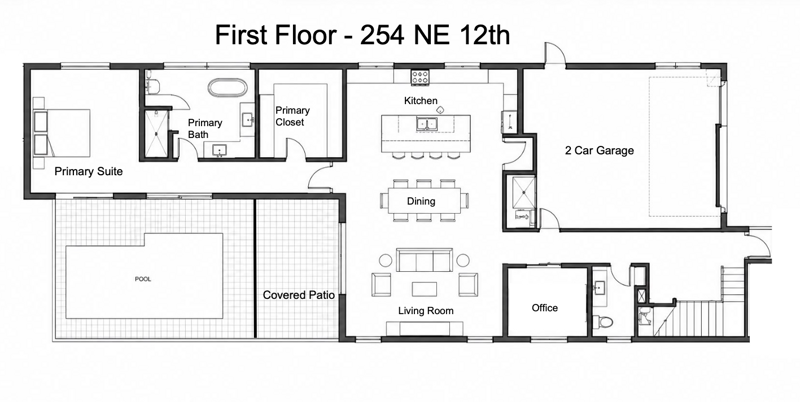 5 bedroom Single Family Residence at 254 NE 12th Street, Dell Park, Delray Beach — photo 2