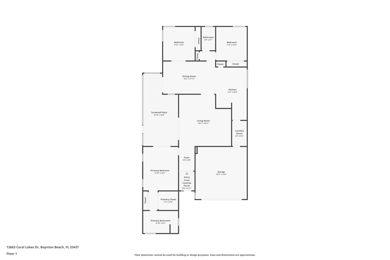 3 bedroom Single Family Residence at 12663 Coral Lakes Drive, Coral Lakes IV, Boynton Beach — photo 3