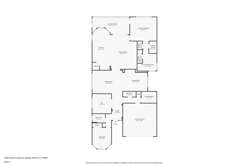 3 bedroom Single Family Residence at 7326 Cortes Lake Drive, Valencia Falls 10, Delray Beach — photo 2