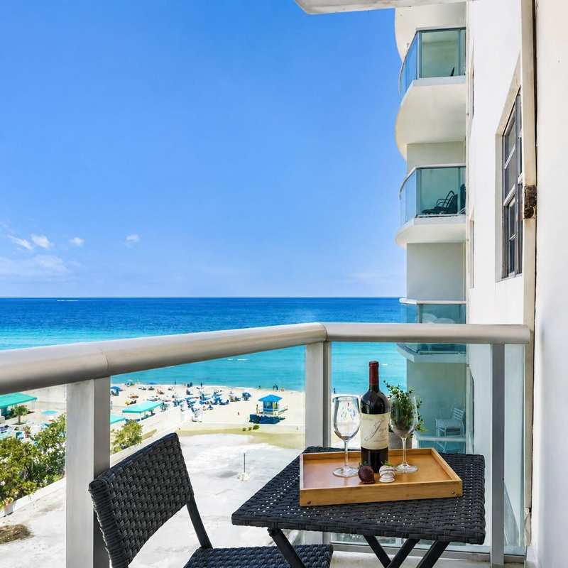 1 bedroom Condominium at 3801 S Ocean Drive #8b, Tides On Hollywood Beach Condo, Hollywood — photo 1