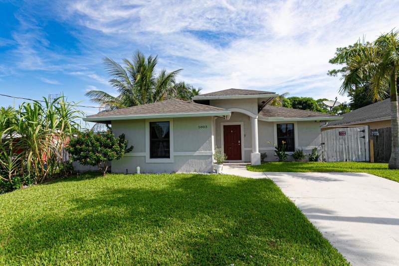 3 bedroom Single Family Residence at 5803 Lime Road, ROYAL PALM ESTATES 3, West Palm Beach — photo 1