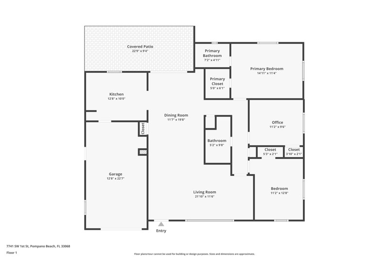 3 bedroom Single Family Residence at 7741 SW 1st Street, Oriole-Margate Sec 5, Margate — photo 2