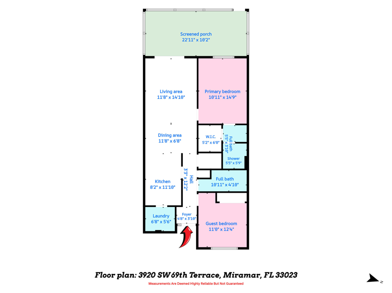 2 bedroom Condominium at 3920 SW 69th Terrace #7-S, Woodscape Townhomes, Miramar — photo 2