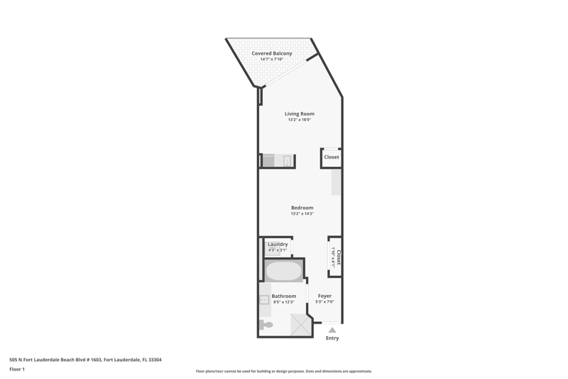 1 bedroom Condominium at 505 N FORT LAUDERDALE BEACH Boulevard #1105, Q CLUB RESORT & RESIDENCES CONDO, Fort Lauderdale — photo 3