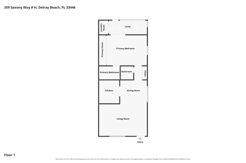 1 bedroom Condominium at 359 Saxony Trail #H, Kings Point Saxony Condos, Delray Beach — photo 2